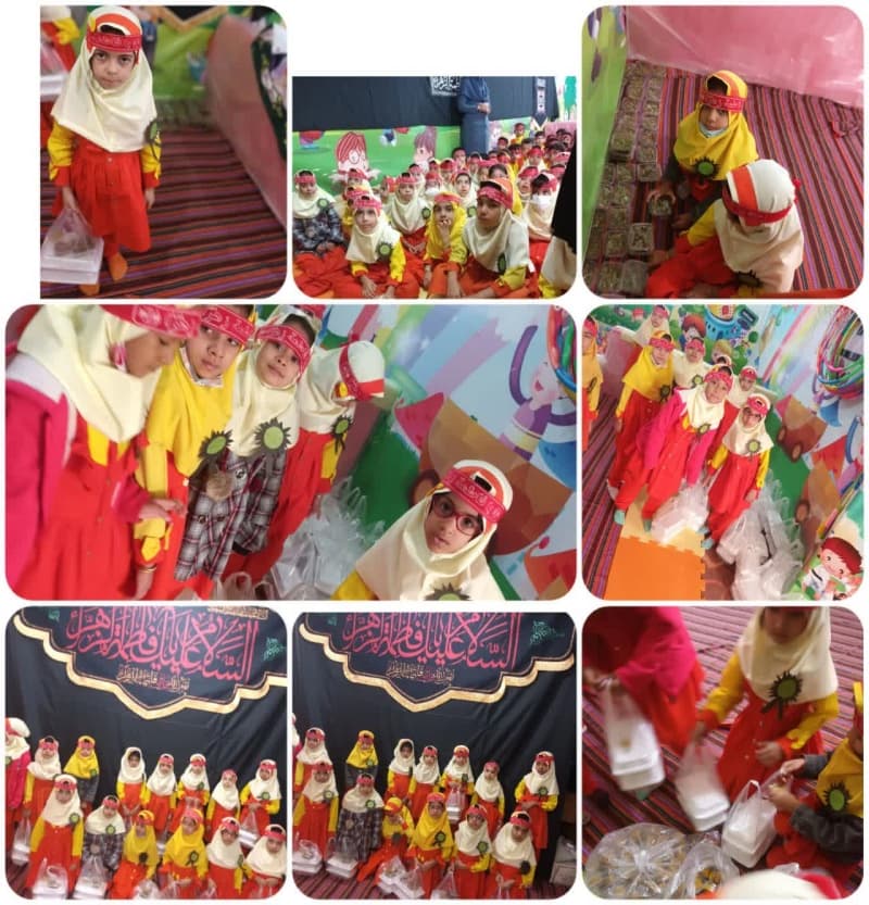 پخت و توزیع نذری شهادت حضرت زهرا سلام الله